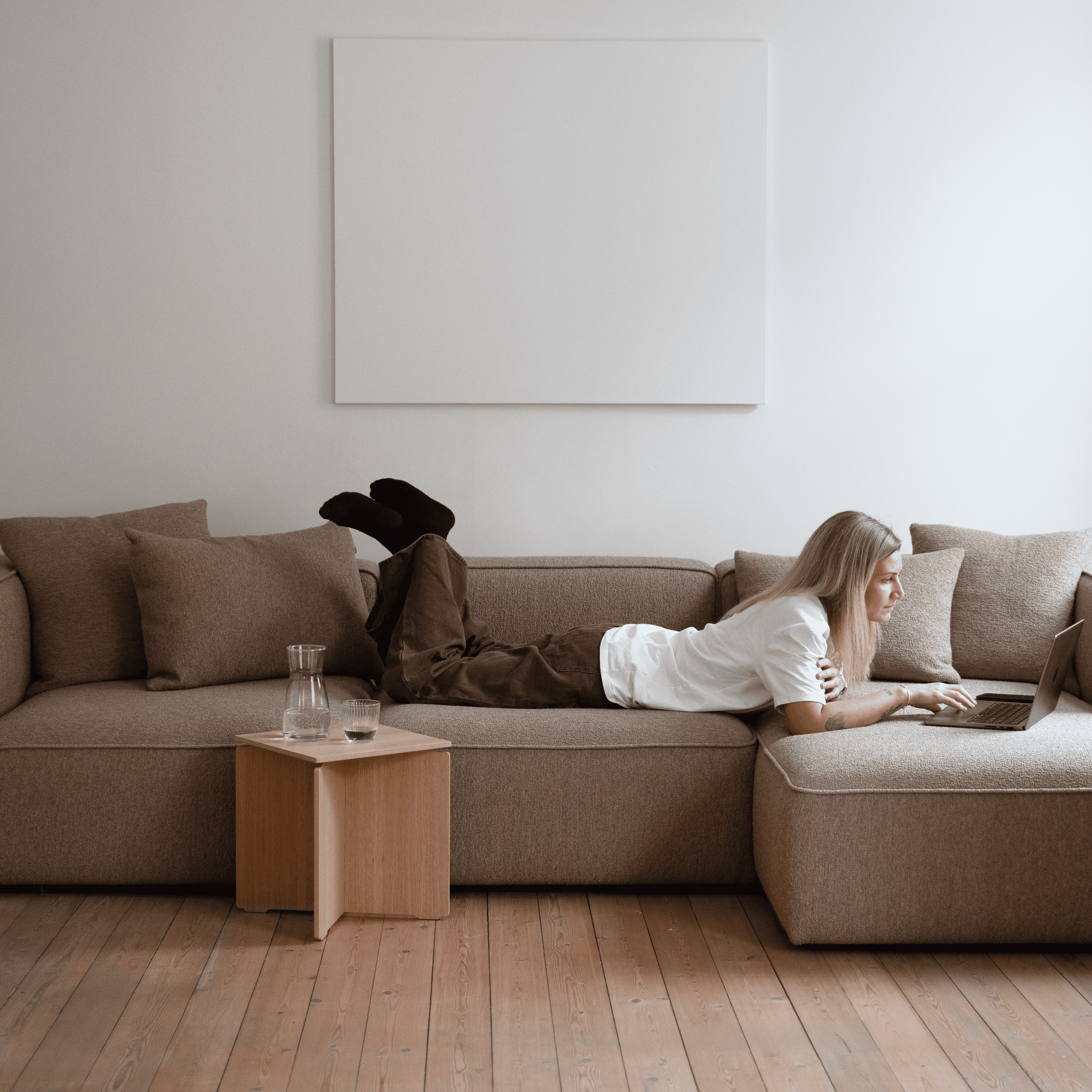 BASECAMP XL Family - Links Chaiseloungue, 5 Module, 230x400 cm