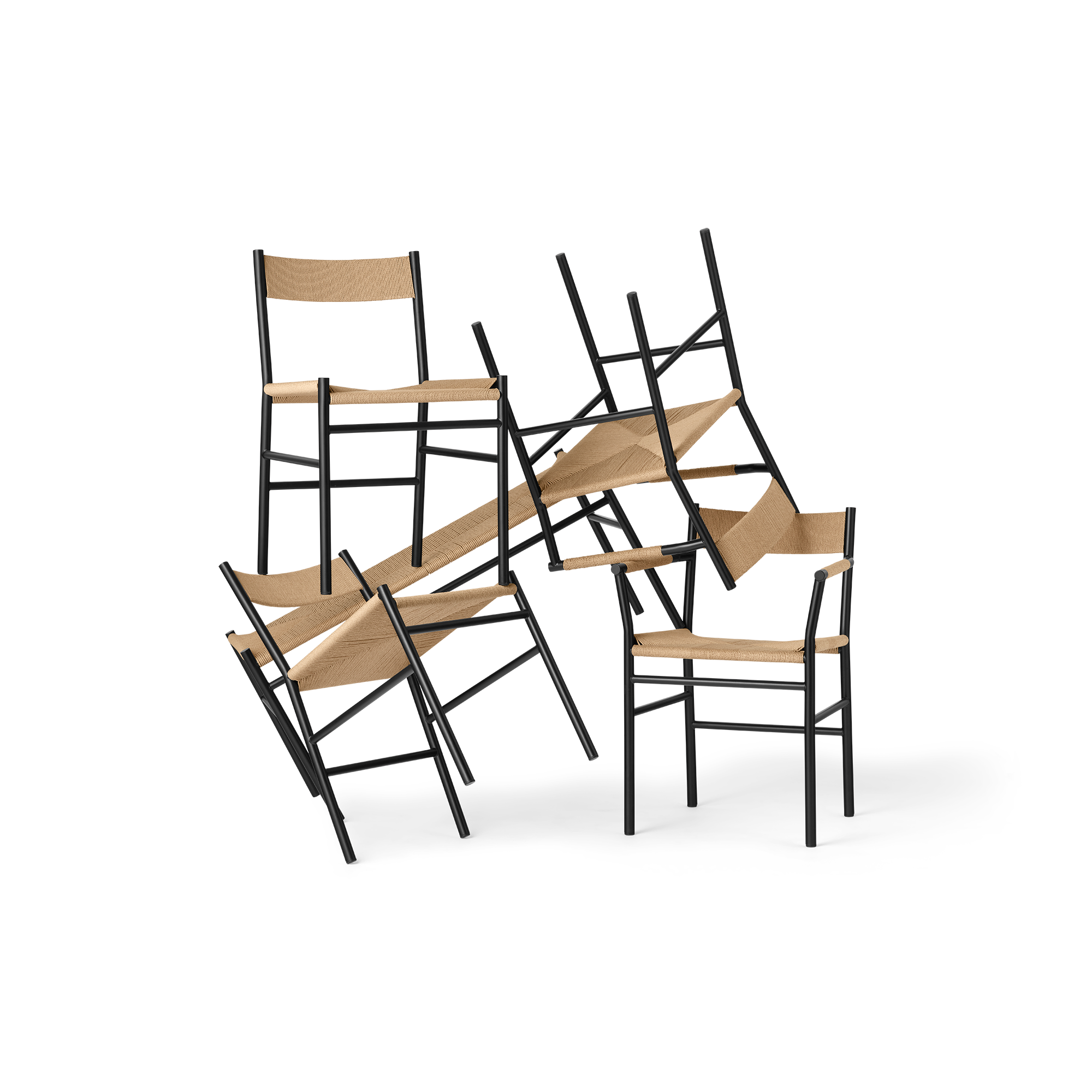 CORD - Esszimmerstuhl mit Armlehne