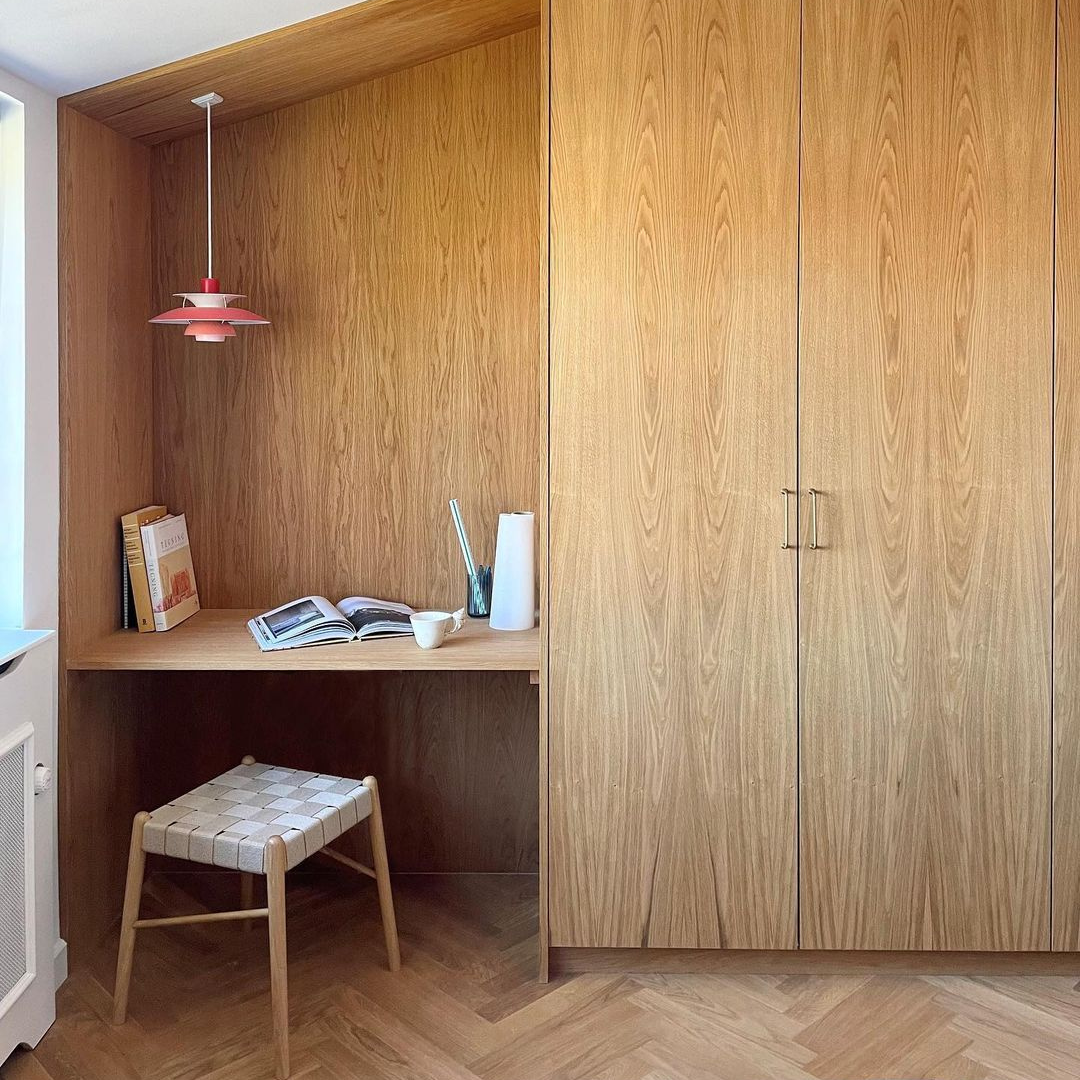 UMI - Eichenholzhocker, groß