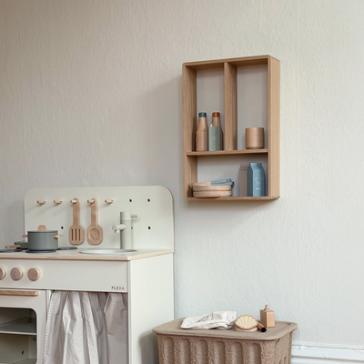CUPMUG - Eichenholzregal, 45x30 cm