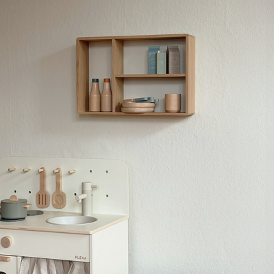 CUPMUG - Eichenholzregal, 45x30 cm