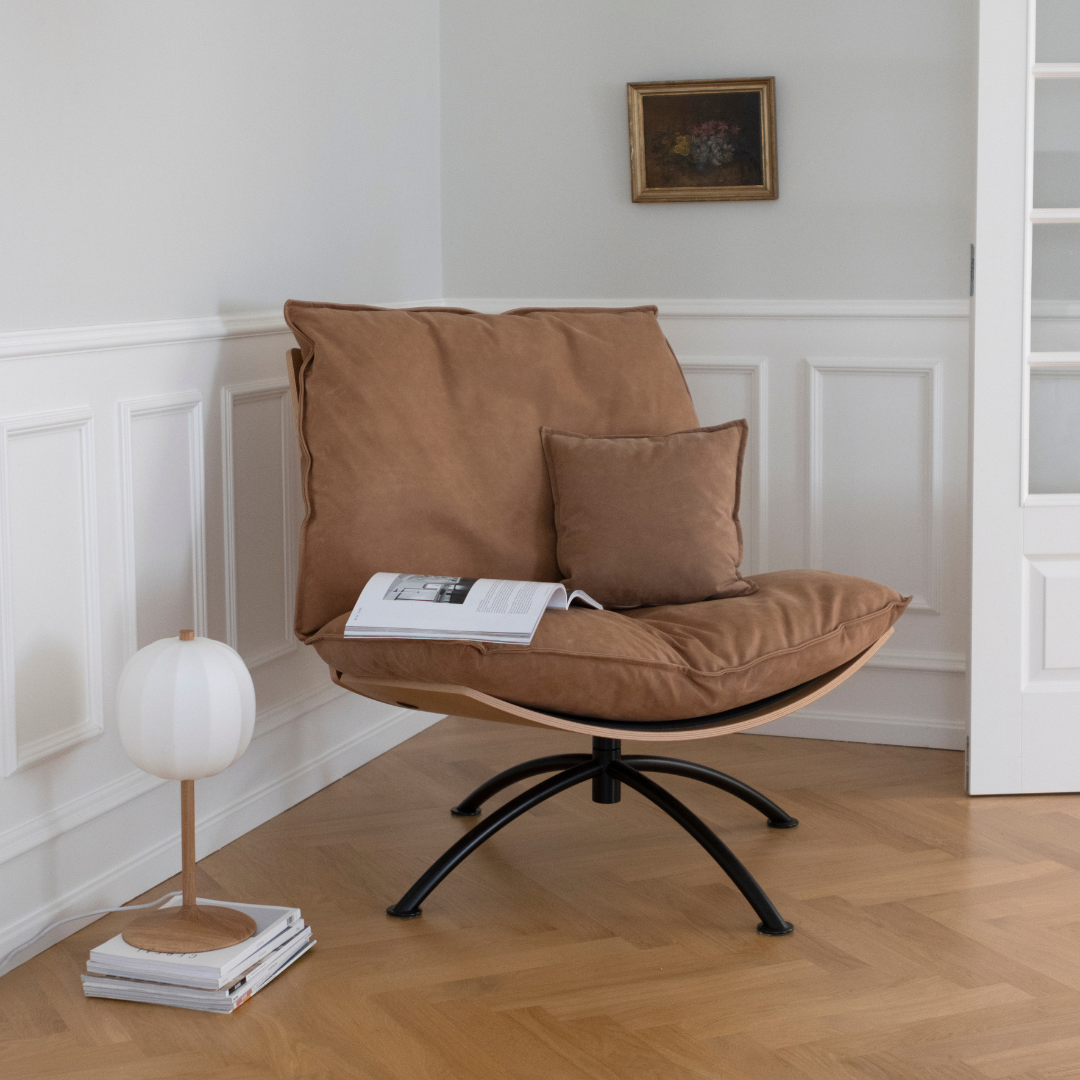 PRIMETIME - Sessel, gebürsteter Stahl