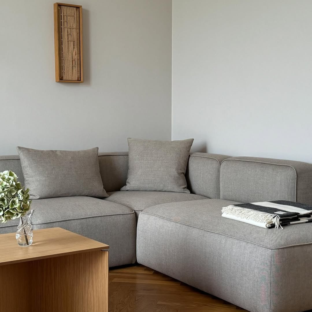 BASECAMP XL Open end - linkes Chaiselongue, 3 Module, 160x340 cm