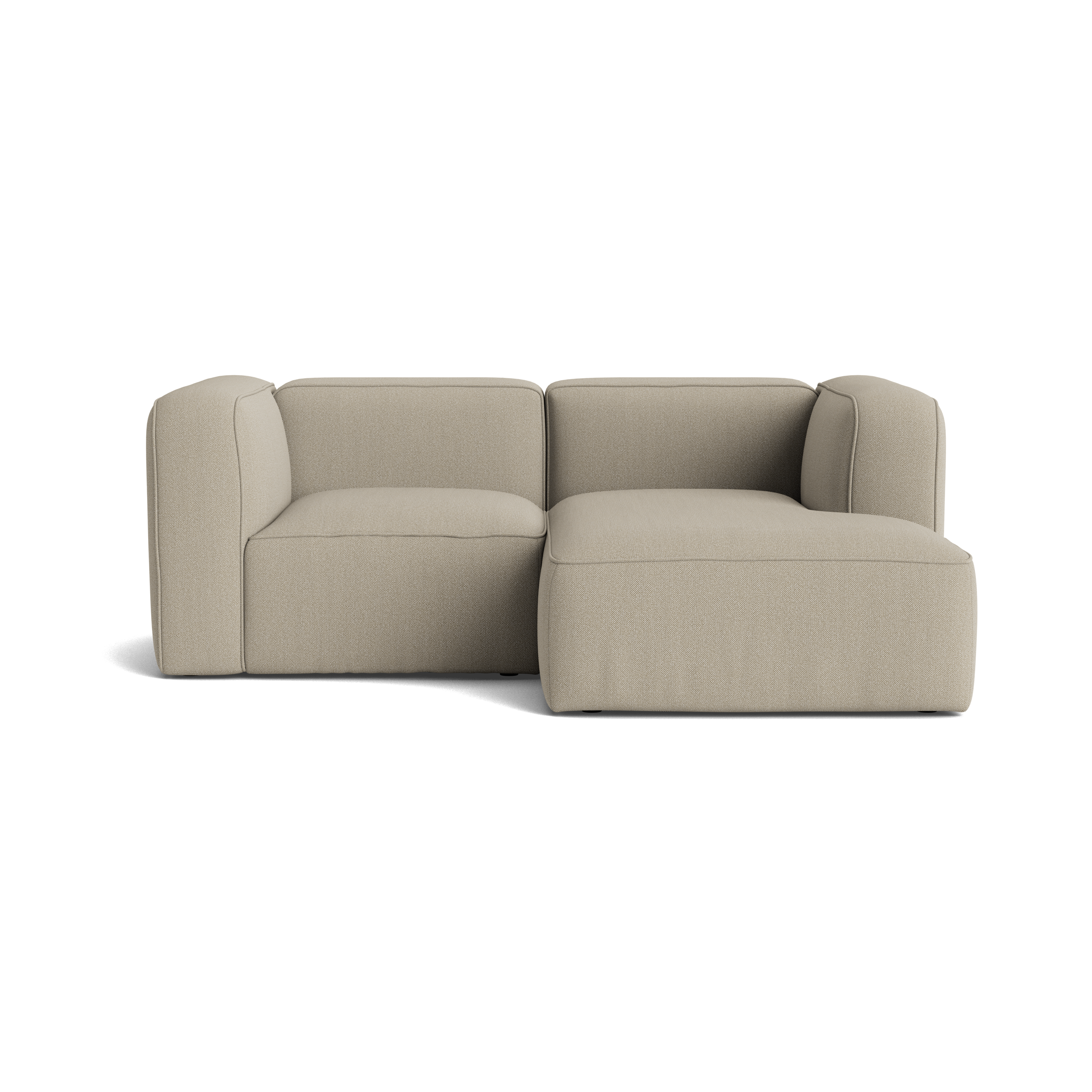 BASECAMP Small - rechtes Chaiselongue, 2 Module, 140x180 cm