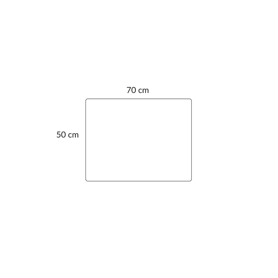 BASECAMP Hocker - 3A modul, 50x70cm