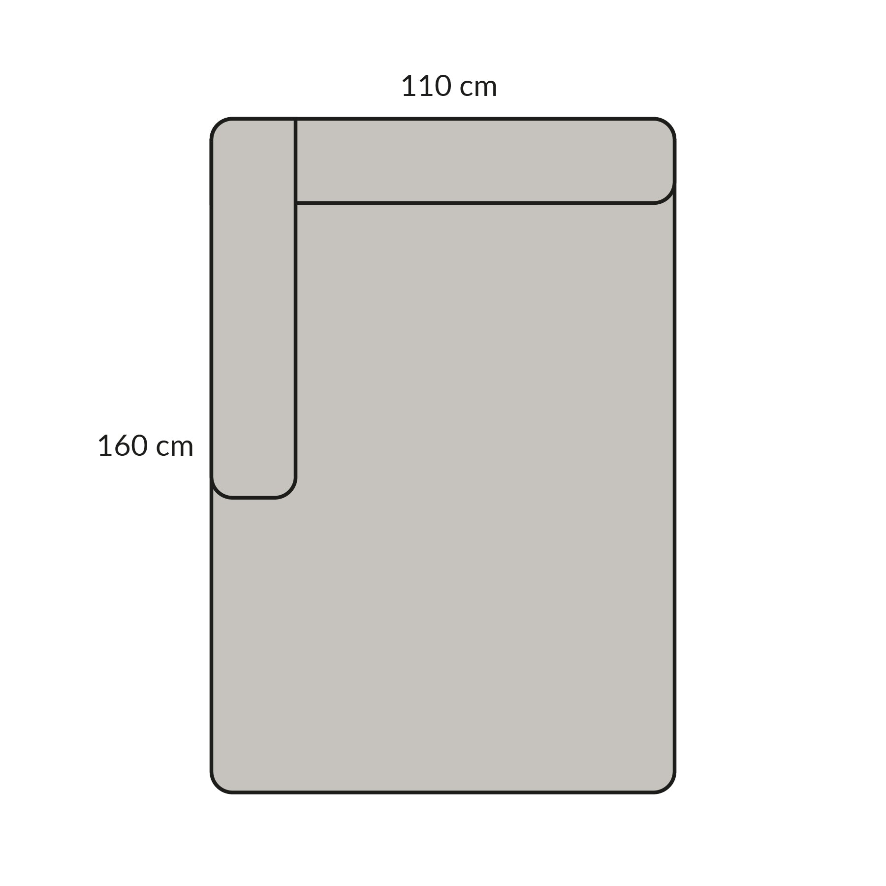 BASECAMP XL Chaiselongue - links, Modul 5E