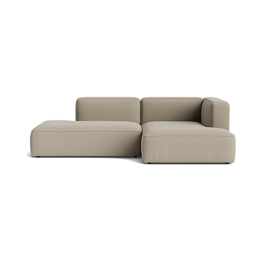 BASECAMP XL Deep Small Open End - Rechts Chaiselongue, 2 Module, 160x250 cm