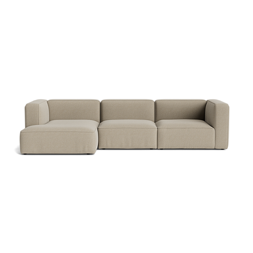 BASECAMP XL Deep Chaiselounge - Links Chaiselongue, 3 Module, 160x310 cm