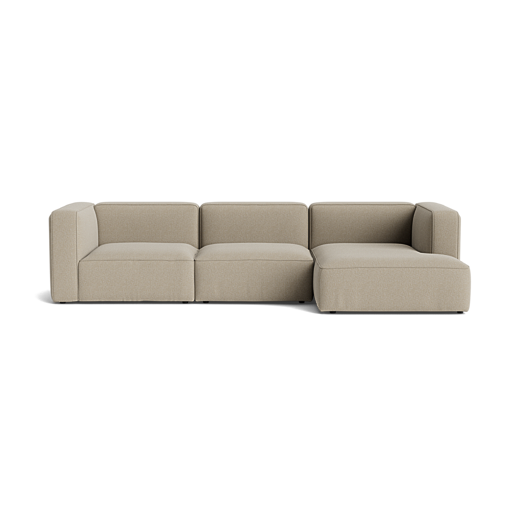 BASECAMP XL Deep Chaiselounge - Rechts Chaiselongue, 3 Module, 160x310 cm