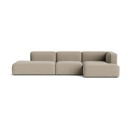 BASECAMP XL Deep Open End - Chaiselongue Rechts, 3 Module, 160x340 cm