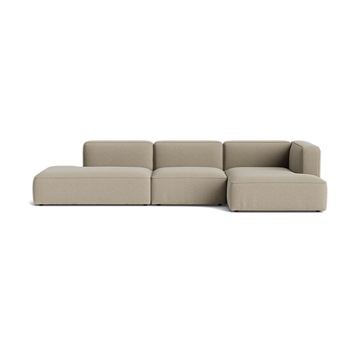 BASECAMP XL Deep Open End - Rechts Chaiselongue, 3 Module, 160x340 cm