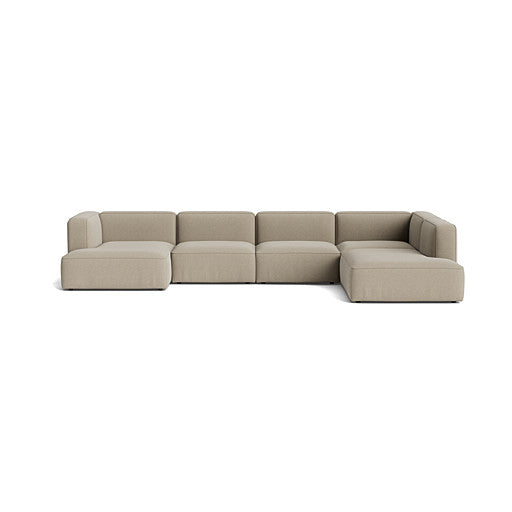 BASECAMP XL Deep Family - Chaiselongue Links, 5 Module, 250x400 cm