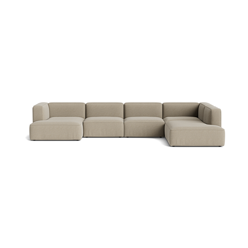 BASECAMP XL Deep Family - Links Chaiselongue, 5 Module, 250x400 cm