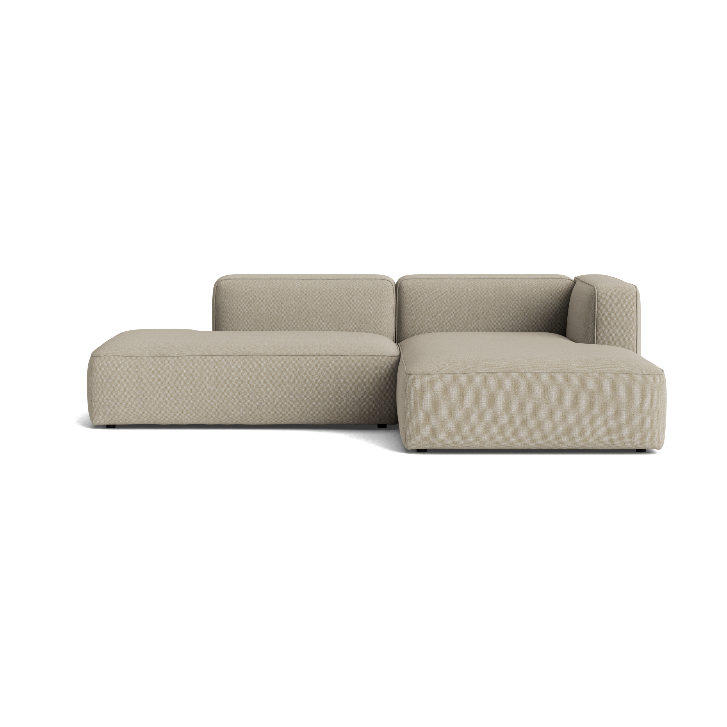 BASECAMP XL Small open end - rechtes Chaiselongue, 2 Module, 160x250 cm