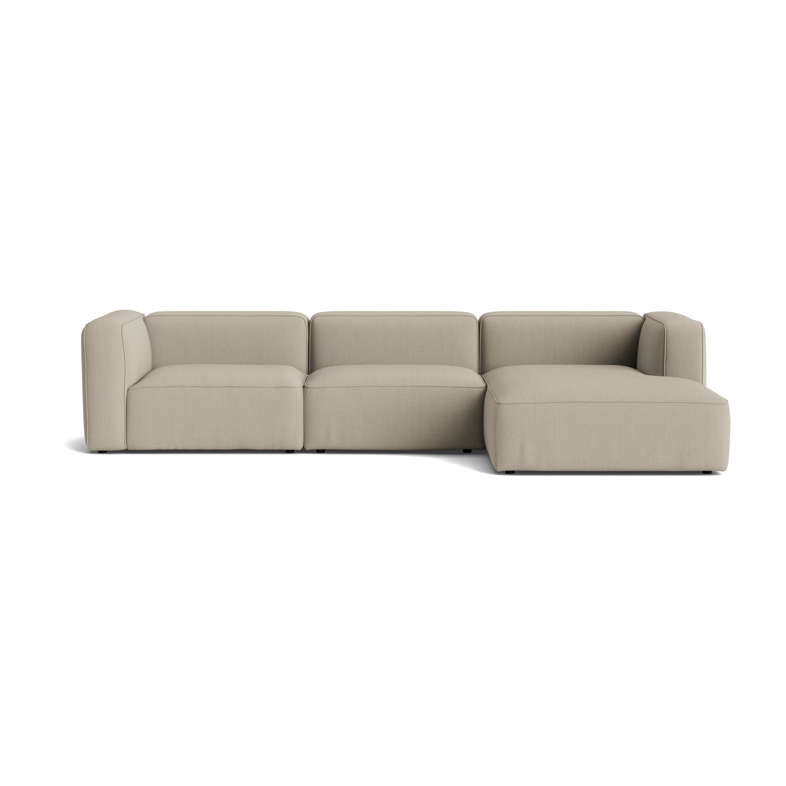 BASECAMP XL Chaiselongue - rechtes Chaiselongue, 3 Module, 160x310 cm
