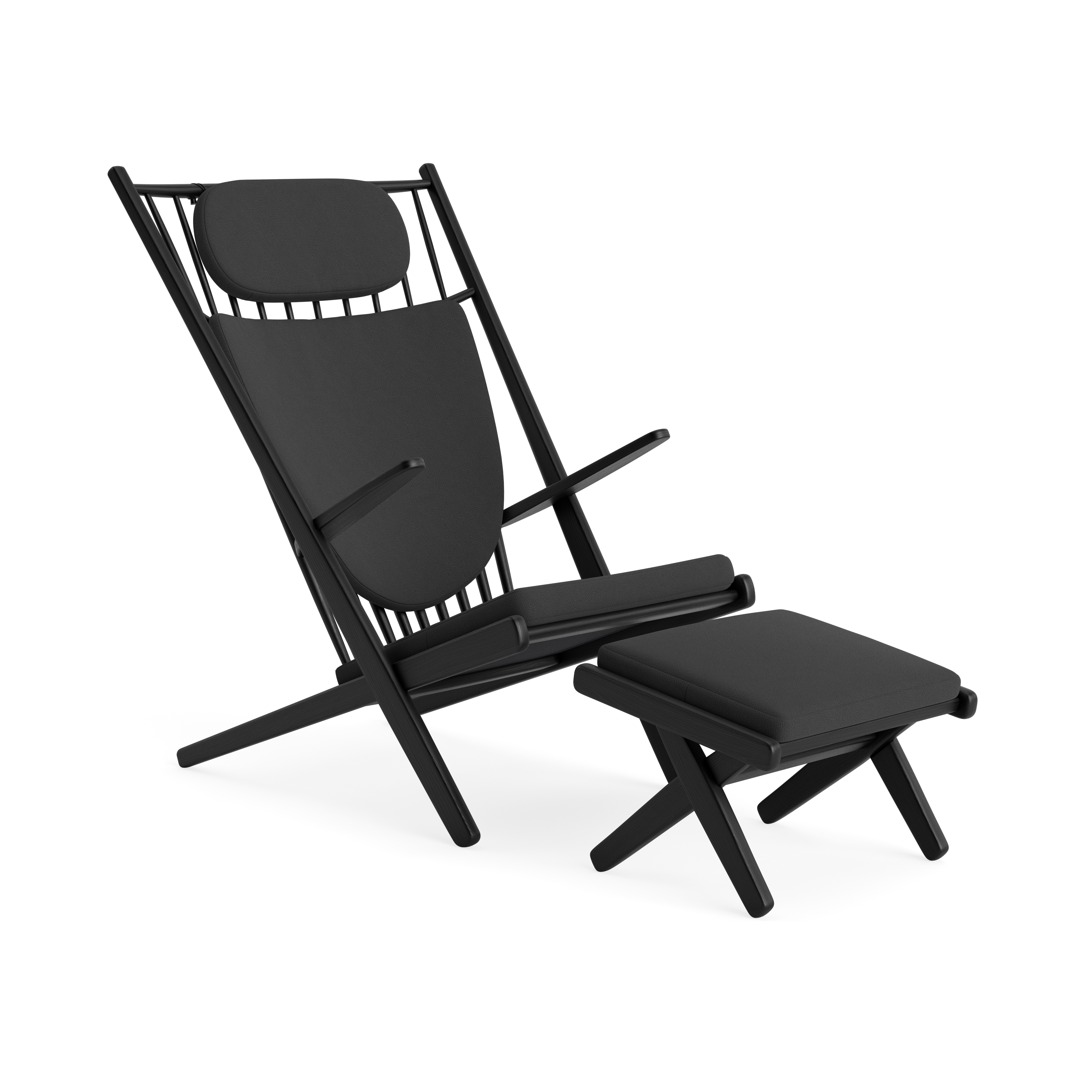 GOLIAT - Sessel mit Hocker