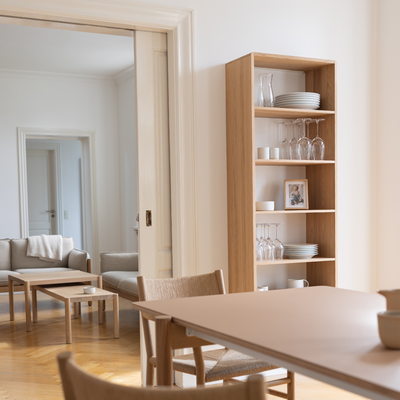 EIK - Eichenregal, groß, 150×60 cm