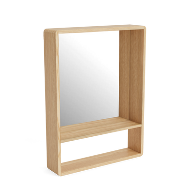 CUPMUG Mirror - Eichenholz-Regalbrett