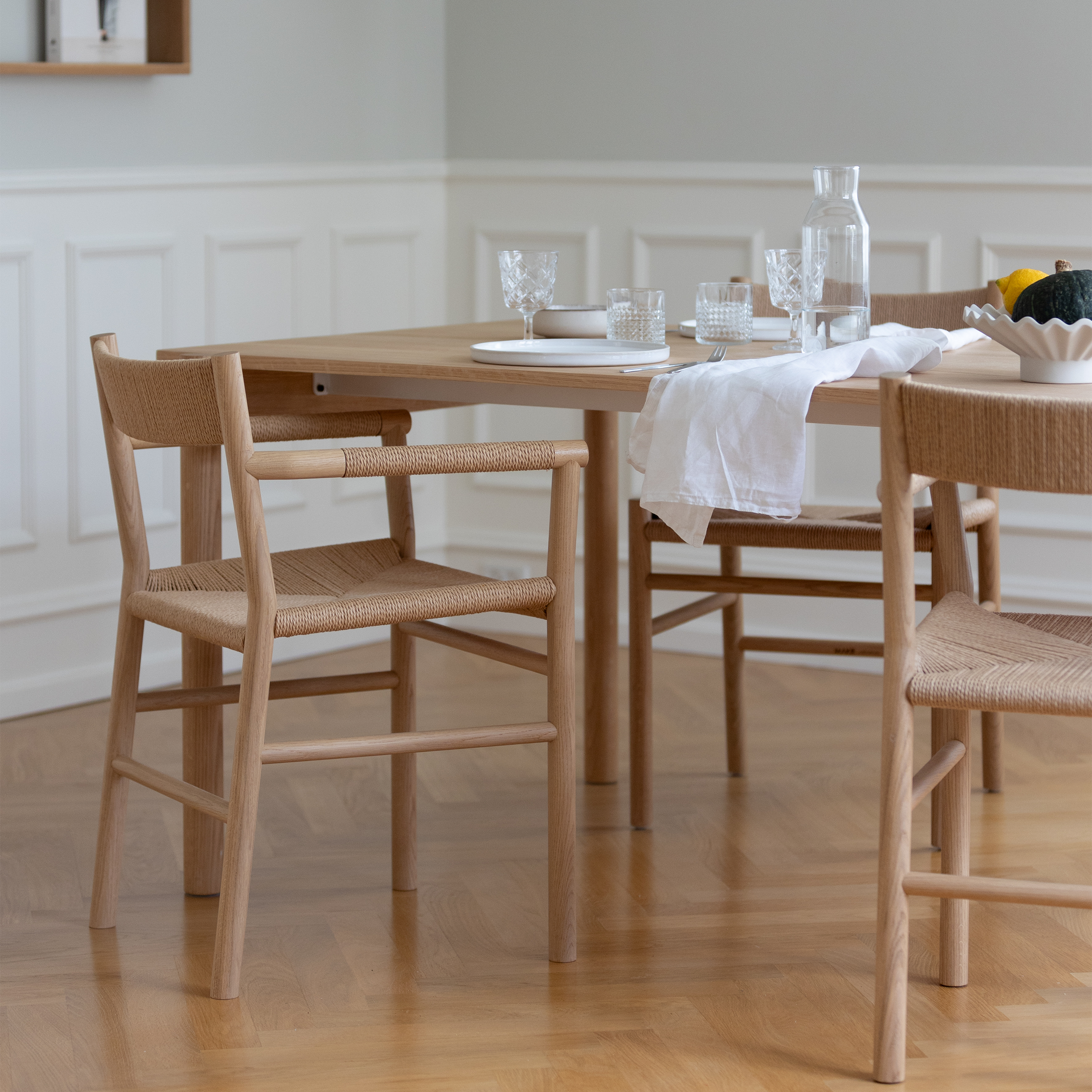 THY - Rechteckiger Esstisch, Stahlgestell