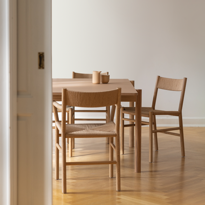 THY - Rechteckiger Esstisch, Stahlgestell